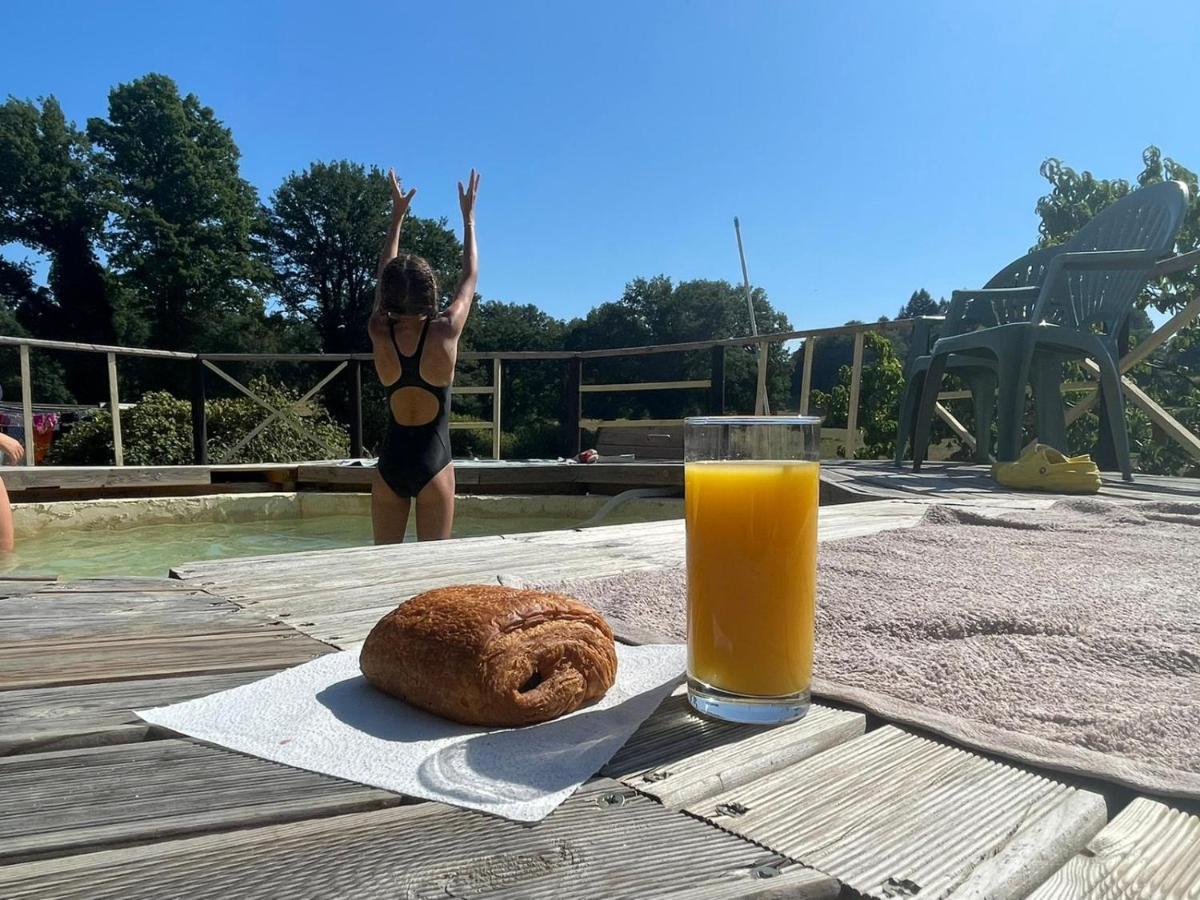 Chalet Met Mooi Uitzicht Bujaleuf Kültér fotó
